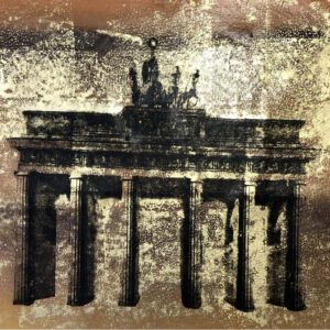 Brandenburger Tor Gold -Zwischen Stadtstein und Schlossglanz-