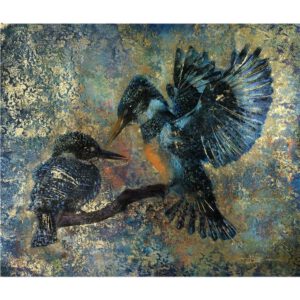 Eisvogel-Symbol für Licht, Klarheit und schöpferische Kraft